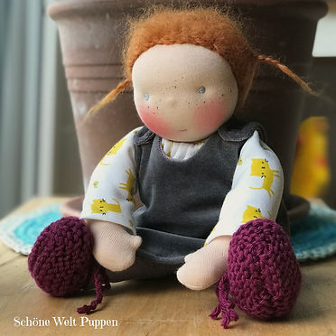 Herstellung Waldorfpuppen