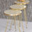 Thumbnail: Serving Coffee Tables Set Of 3 Pieces, 34CM, Add Elegance To Your home
