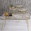 الصورة المصغرة: 4 Piece Set, Consisting Of a center Table And 3 Side Tables For Home Or Office