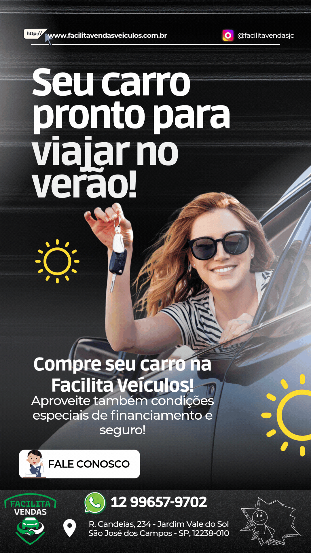 Carro Revisado Para Viajar Oficina Automotiva Moderno Vermelho Preto E Branco Story Do Instagram.gif