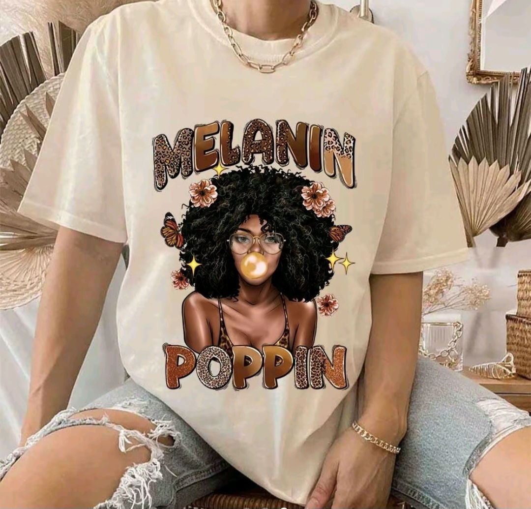 Melanin Magic T-Shirt – Celebrate Your Shade ✨