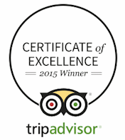 Tripadvisor Certificate of Excellence