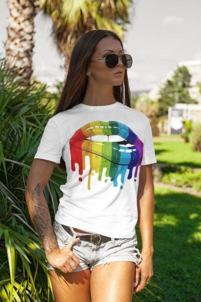 Thumbnail: Rainbow Vinyl Lips