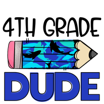 Thumbnail: Blue Pencil Dude School Shirt Vinyl Transfer