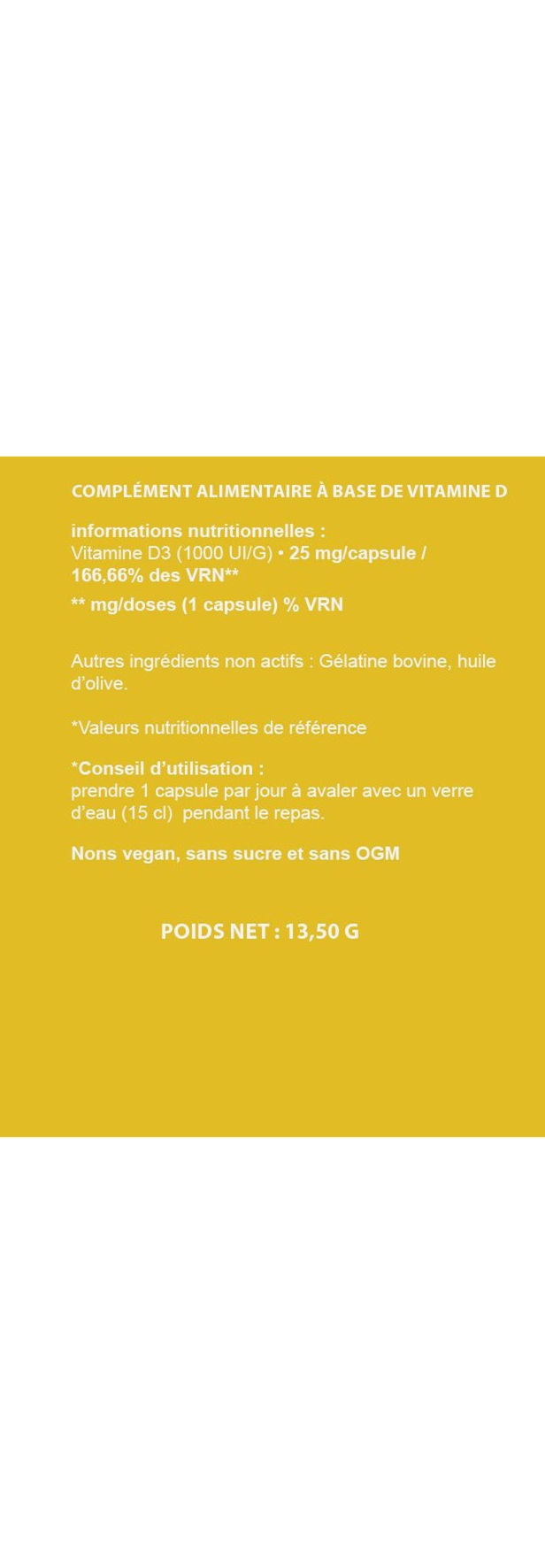 Miniature : Vitamine D-3