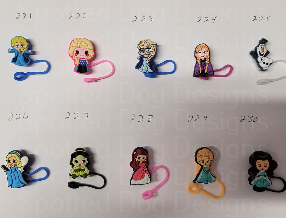 Thumbnail: Disney Straw Toppers