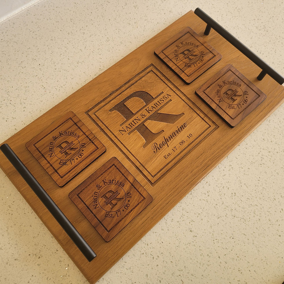 Thumbnail: Personalized Serving Tray
