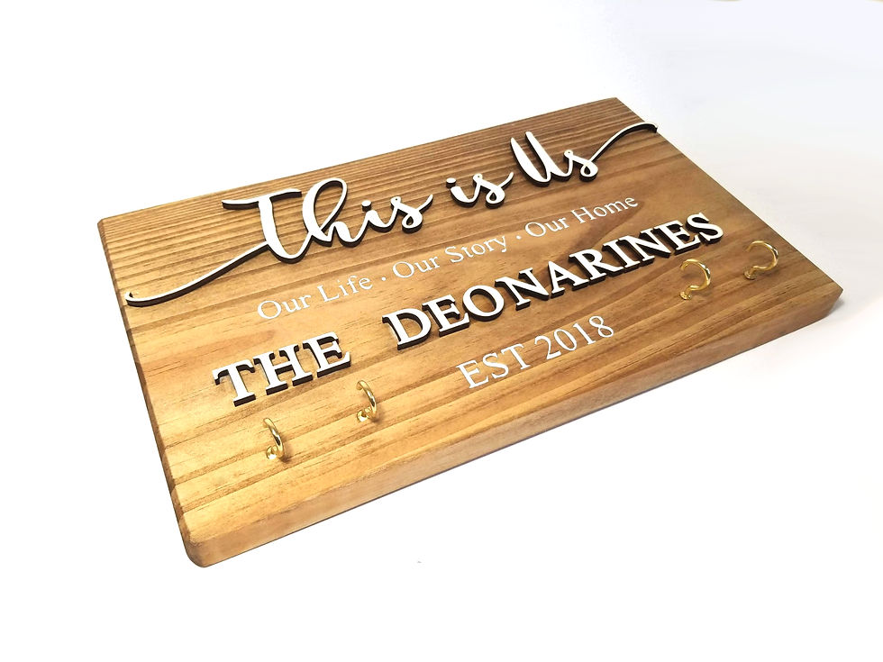 Thumbnail: "This is Us" Key Holder