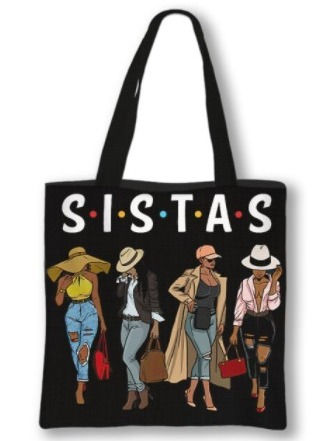 Thumbnail: 10 Colours Water Proof Sistas Hand Bag, Fly Nubian Queens