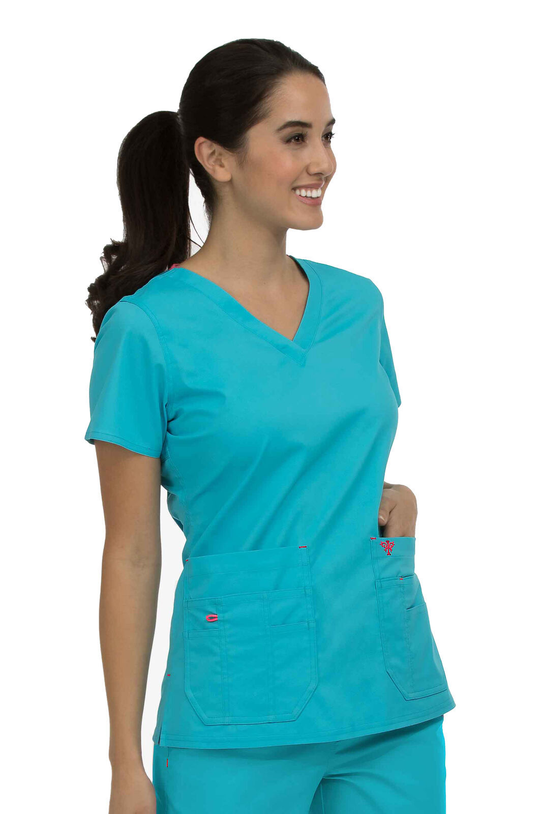 Srubs Set Med Couture 8458 EZflex XL Turquoise