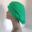 Thumbnail: Green Bonnet Sleeping Cap with Headband, Comfortable and Stylish