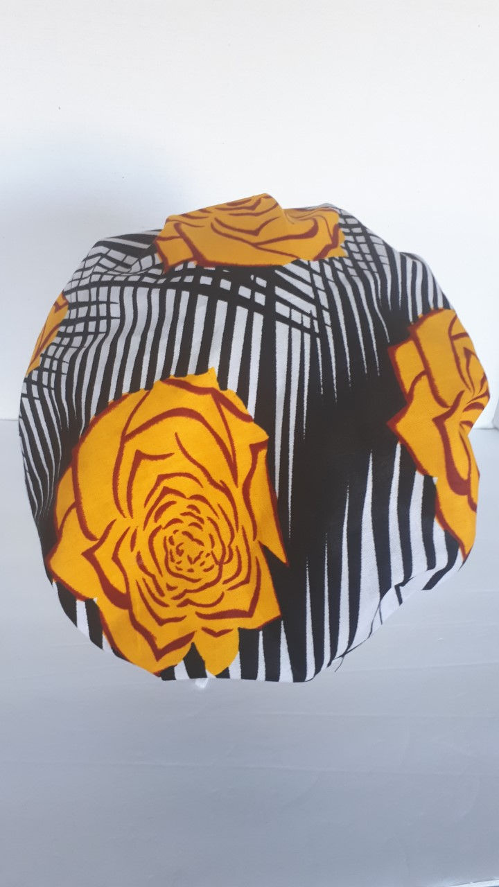 Thumbnail: Yellow Rose Scrub Cap for Nurses, Doctors, PSW's and Vets