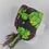 Thumbnail: Green Tie Back or Bouffant Flowers Scrub Cap for nurses, doctors, operating room
