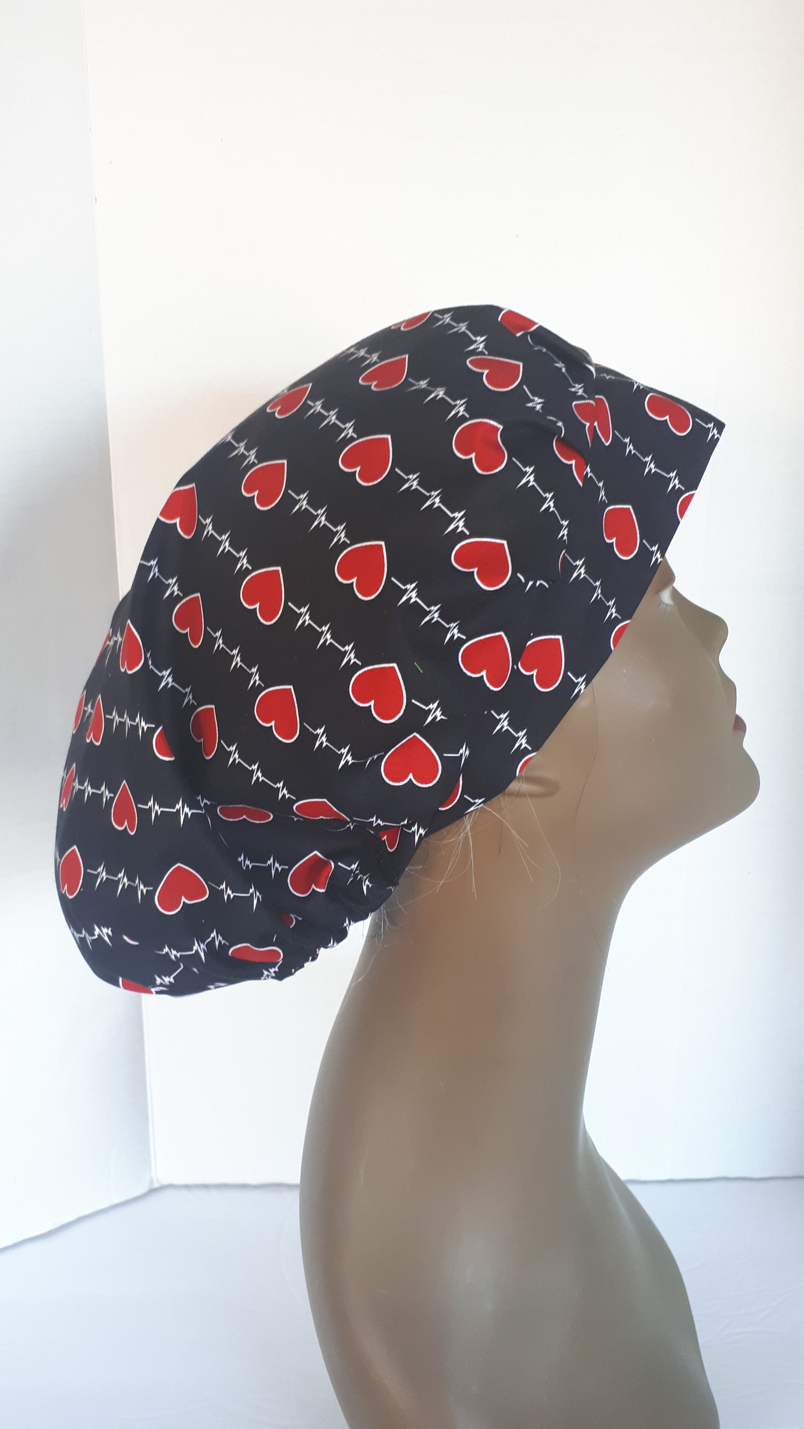 Valentine's Scrub Cap for Nurses, Doctors, Operating Room, Foot Nurse