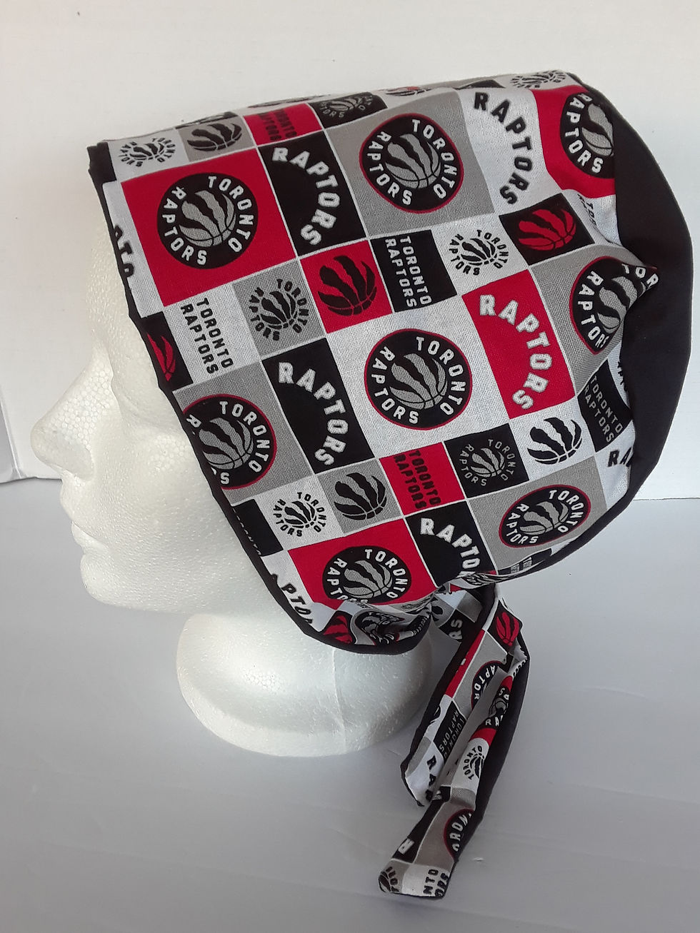 Thumbnail: Toronto Raptors Scrubs Cap Cotton Reversible Ready to ship