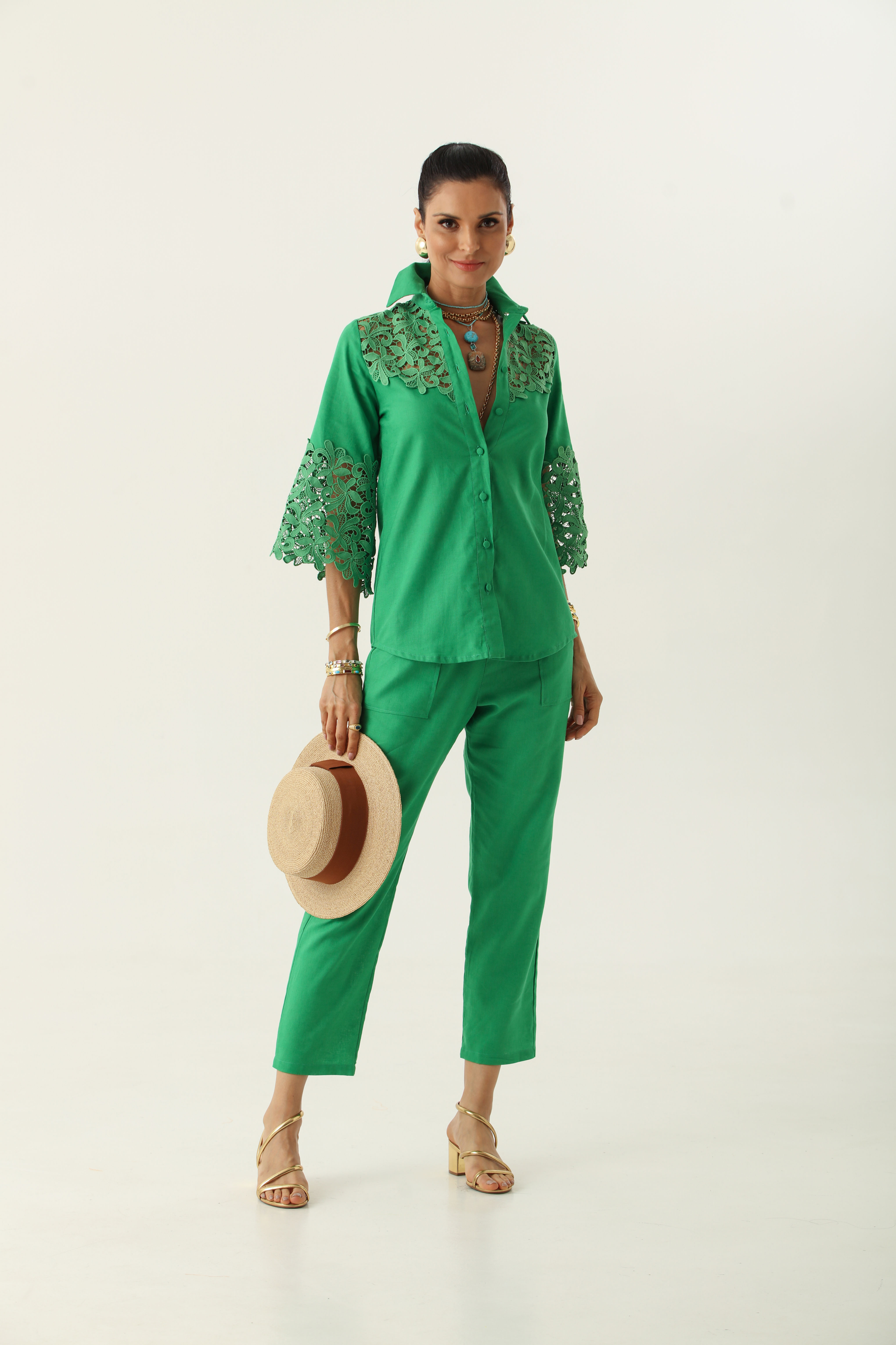 CONJUNTO RENDA VERDE