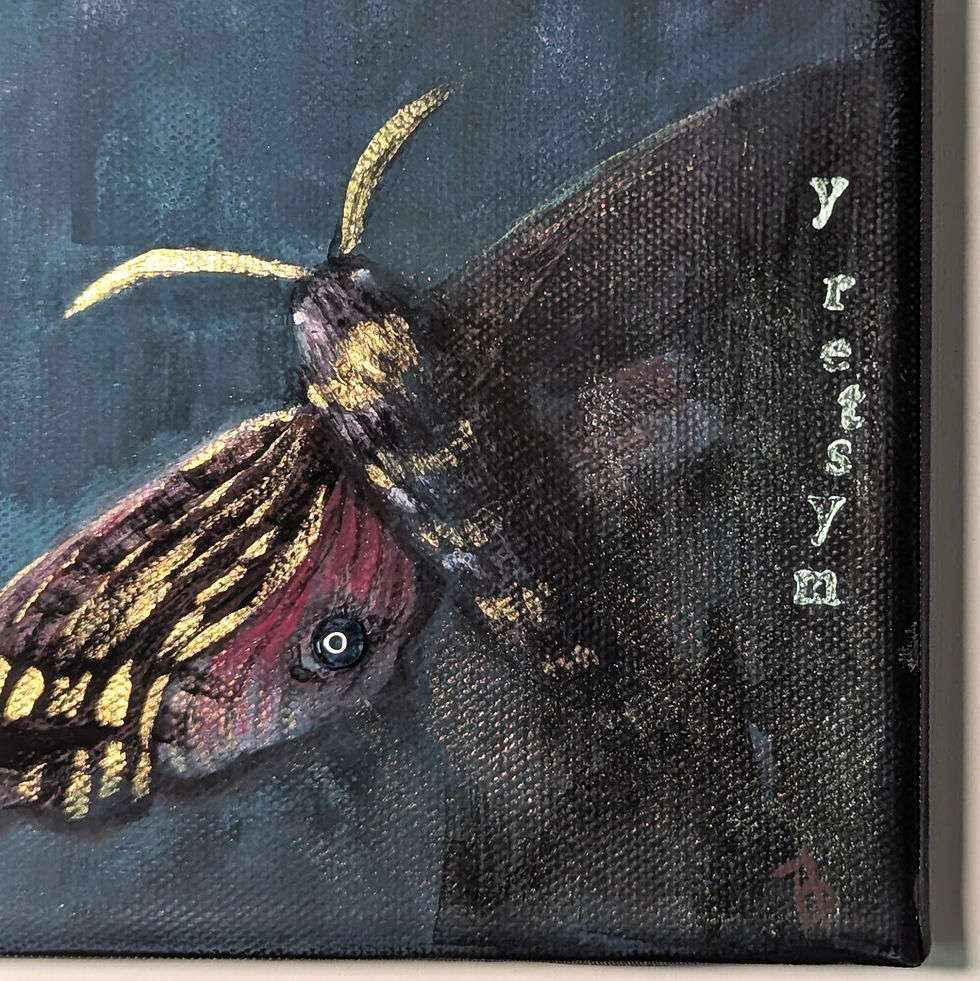 Thumbnail: Mystery - 5"x5" painting