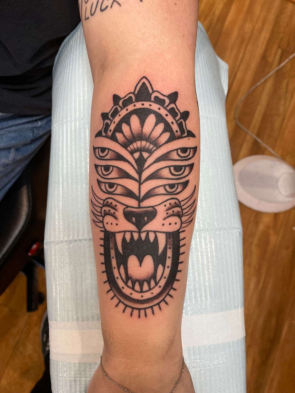 Tigers Eye Tattoo