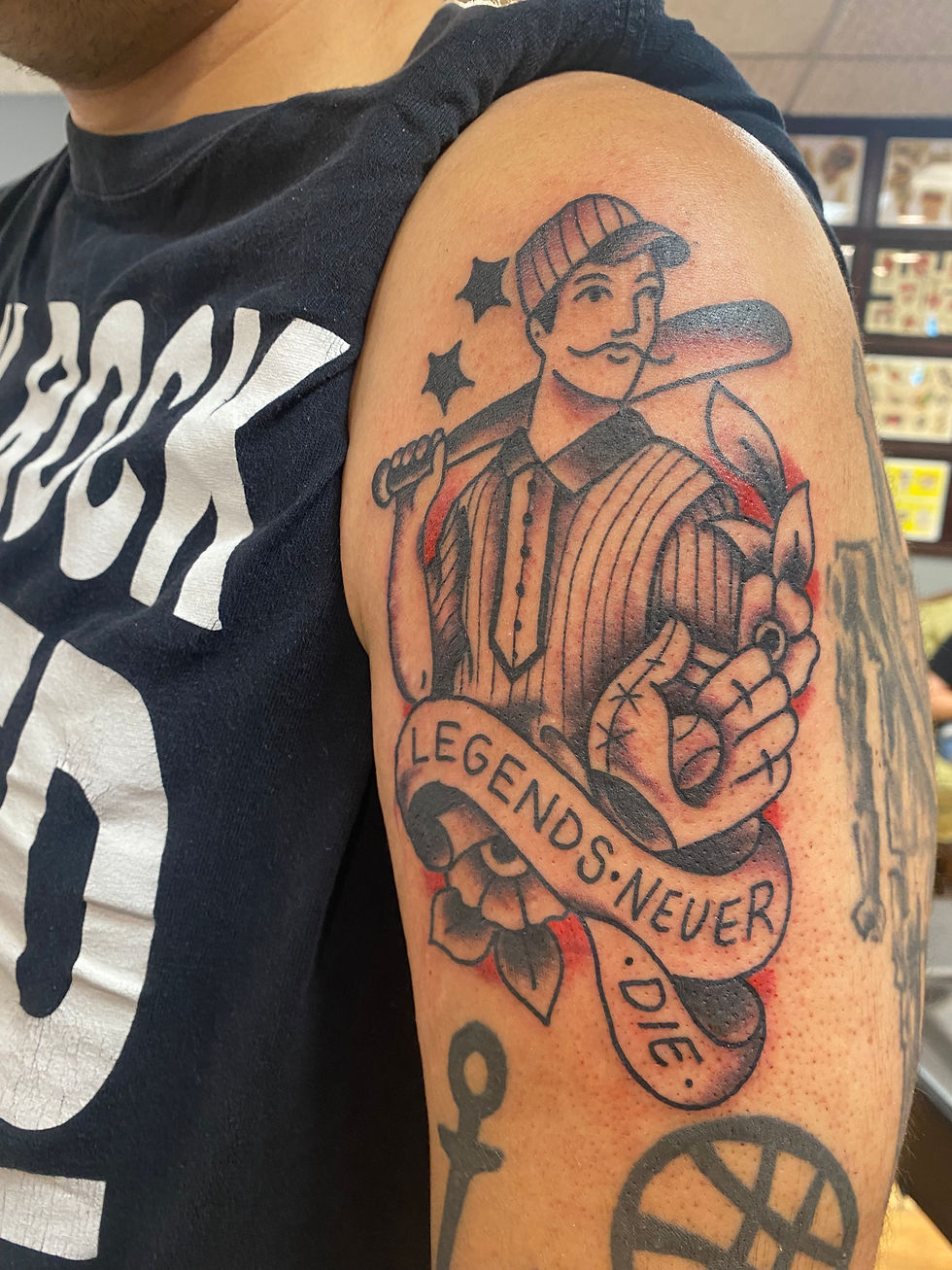 Legends Never Die Tattoo
