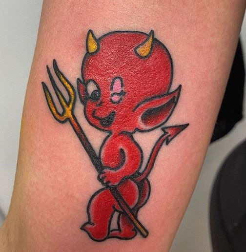 TJ - Pittsburgh Tattoo - devil