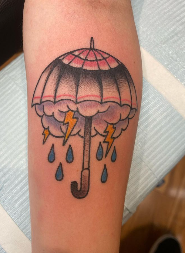 Umbrella - Thomas Kenney Tattoo