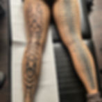 Leg Tattoos by Shawn at Pittsburgh Tattoo