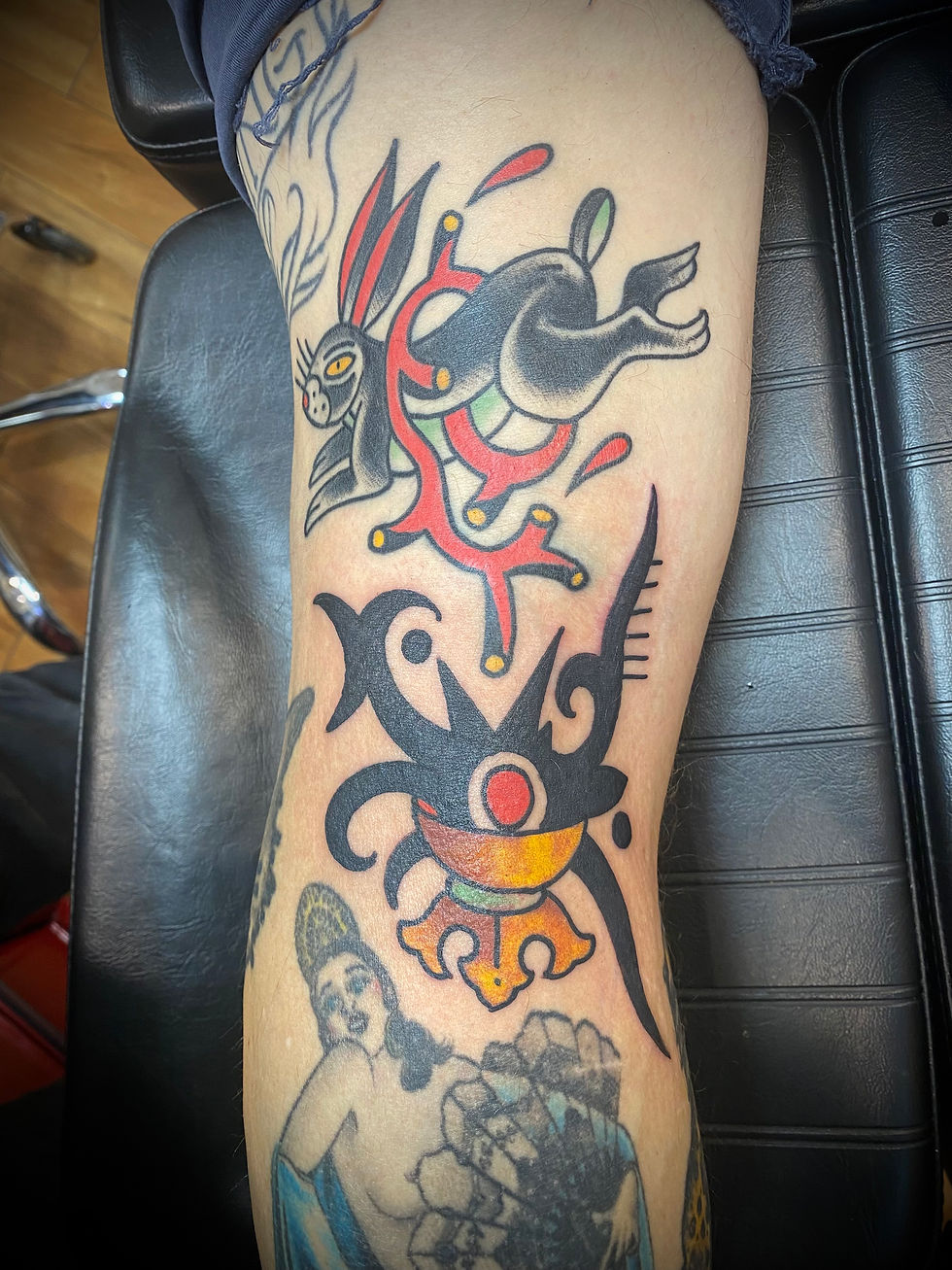 Hare Traditional Tattoo