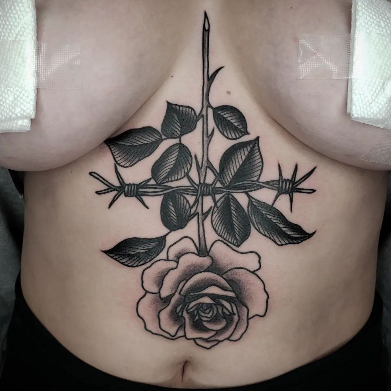Rose - Aaron Harding Tattoo