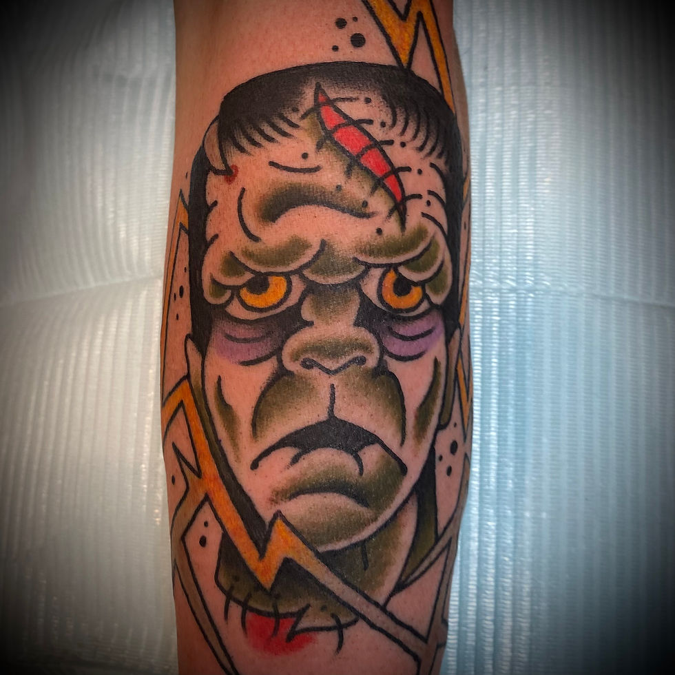 Frankenstein Tattoo