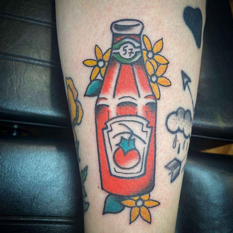 Heinz Ketchup Tattoo