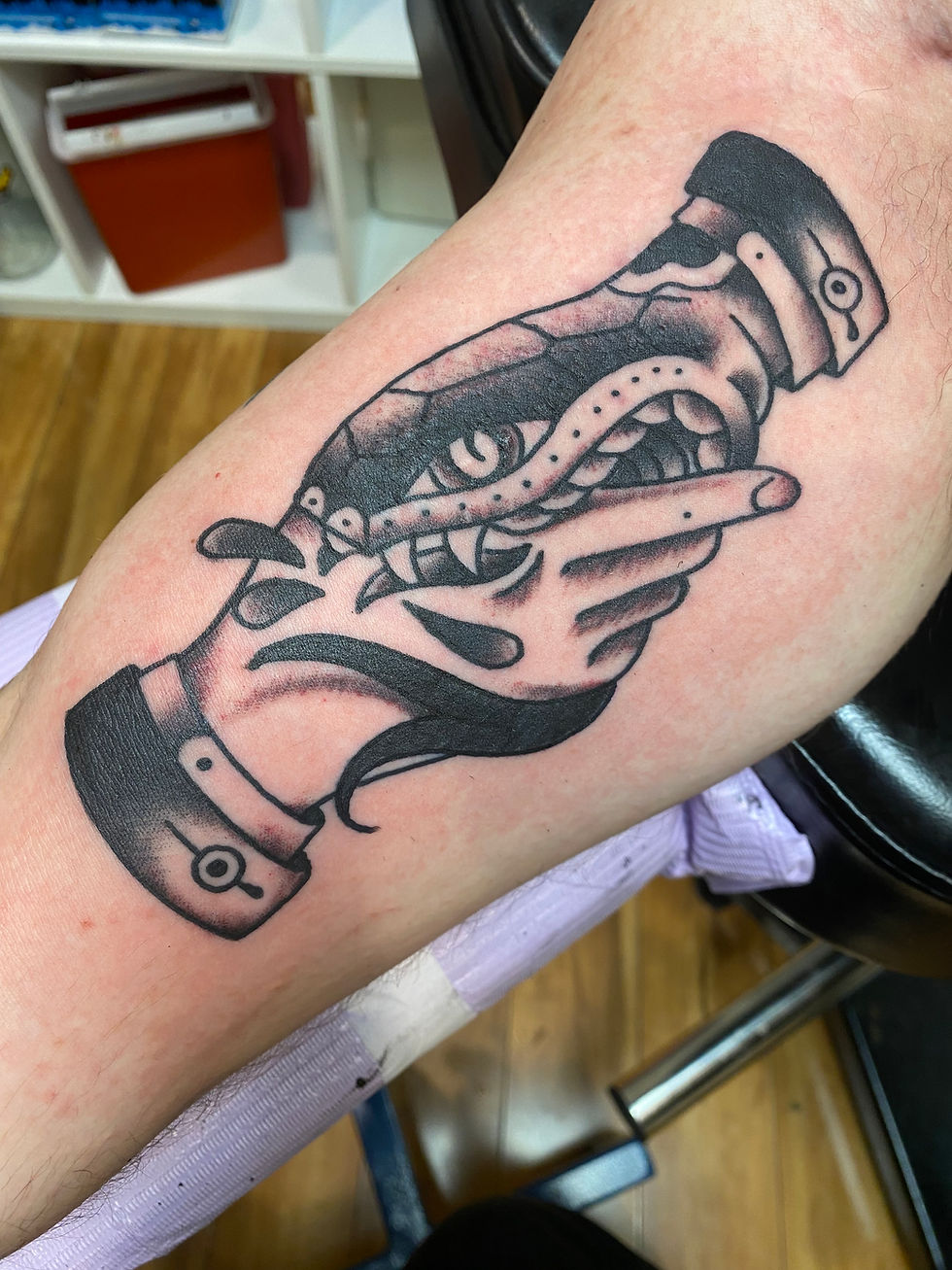 Trust No One Tattoo