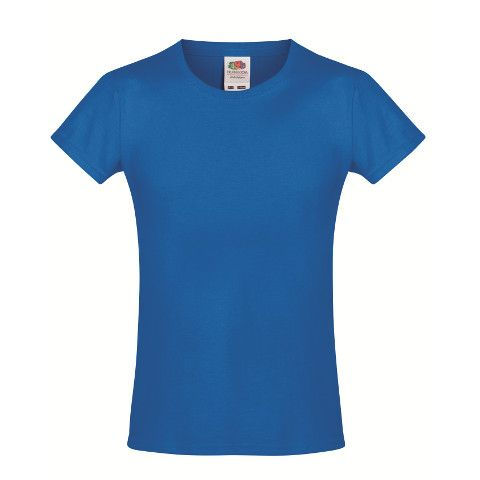 Thumbnail: Girls Sofspun Fruit of the Loom t-shirt