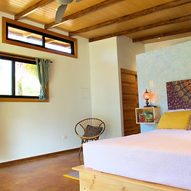 Interior of the bungalow