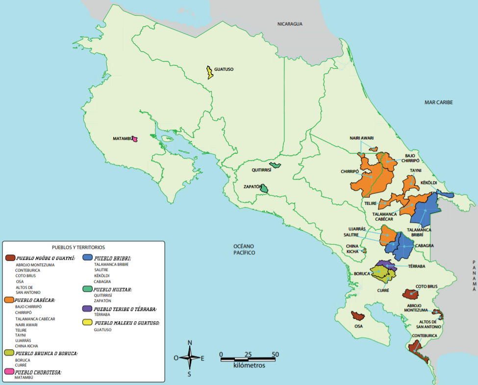 Territoires indigènes du Costa Rica