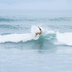 Surfeur à Playa Carmen