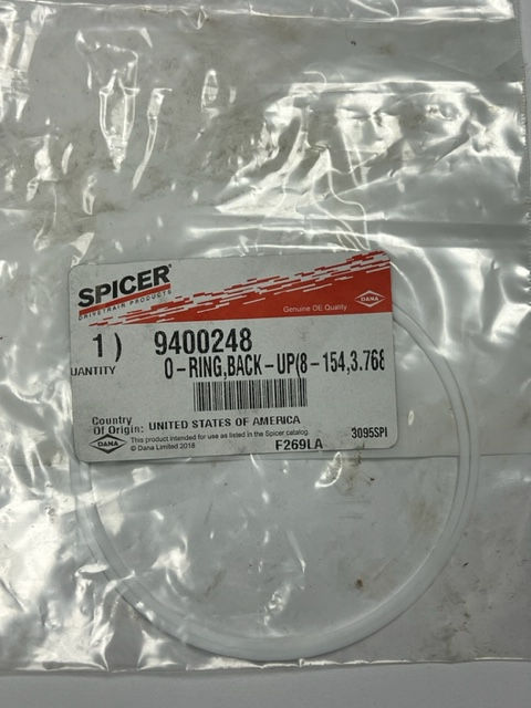 Spicer/Dana O Ring Back up   9400248