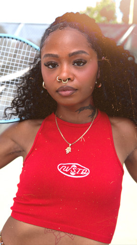 Women's Red Sport Set | NVSTD (LIVE)