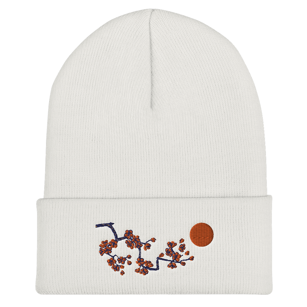 Blood Moon Sakura Beanie