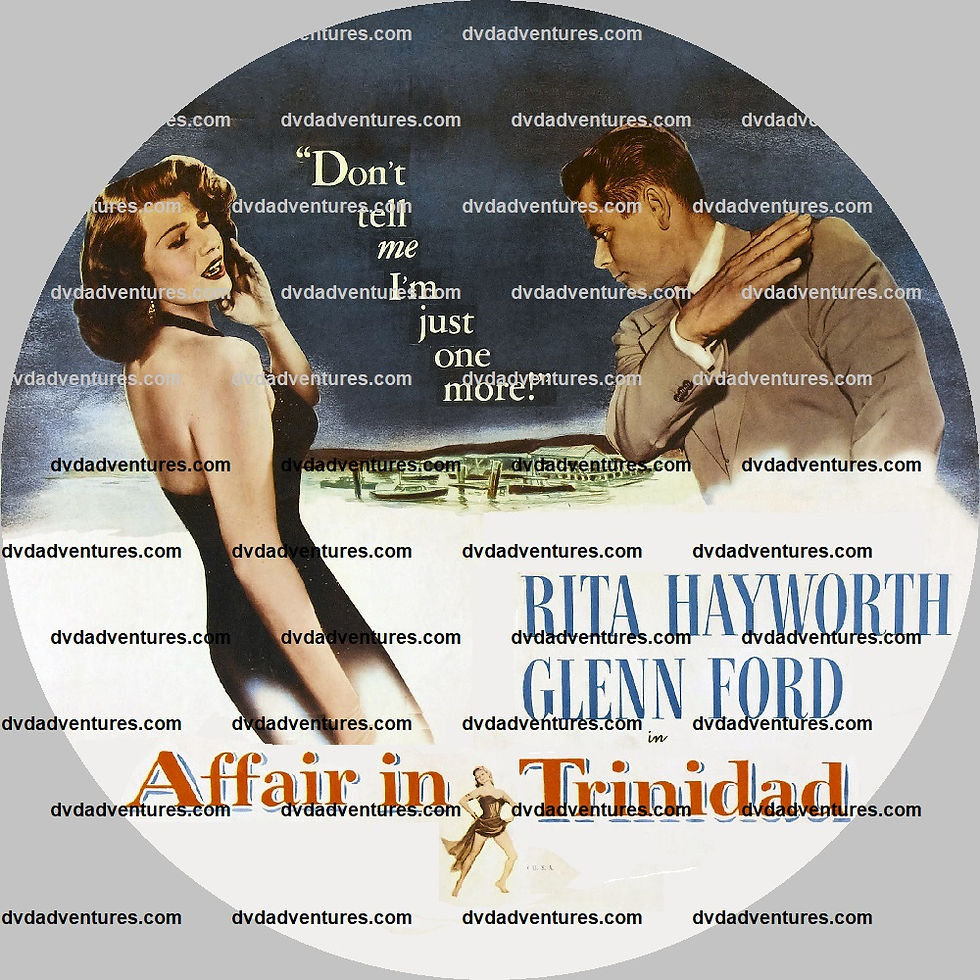 Thumbnail: Affair In Trinidad 1952 (dvd disk)