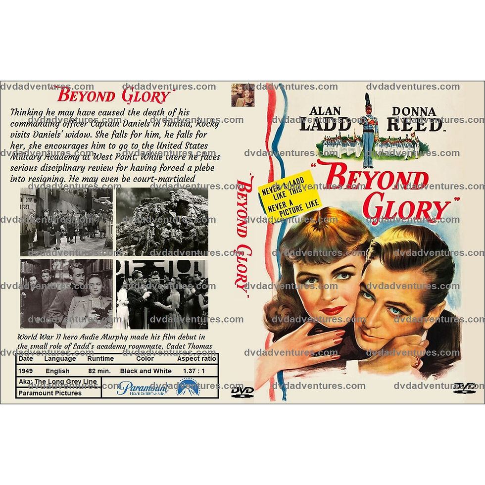 Thumbnail: Beyond Glory 1948 (dvd cover)