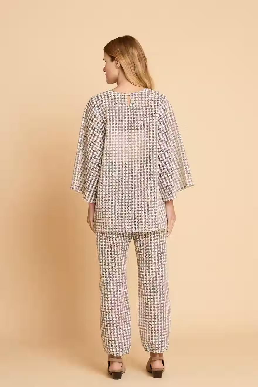 Conjunto Crochet Duo - Azul | Missinclof