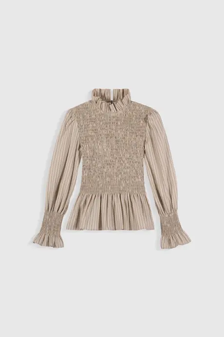Aleria Shirt - Light Blue Stripes | Maria De La Orden