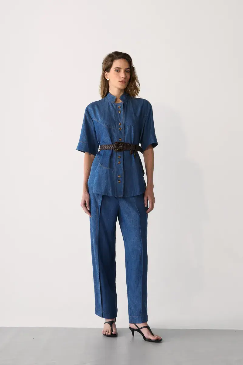 Calça Elisa - Blue Jeans | Caché