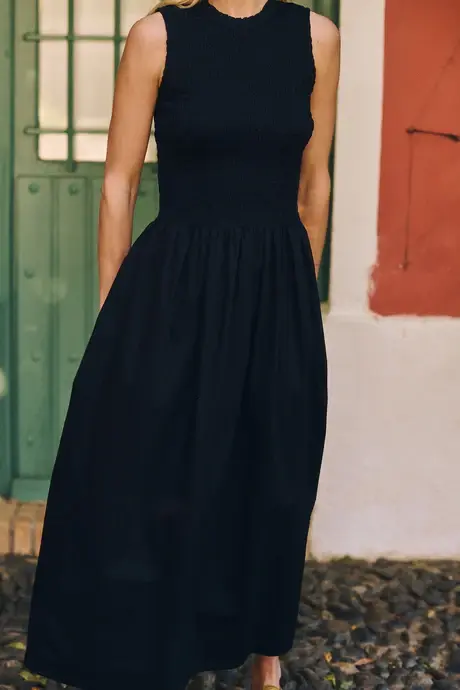 Saint Barth Dress - Black | Maria De La Orden