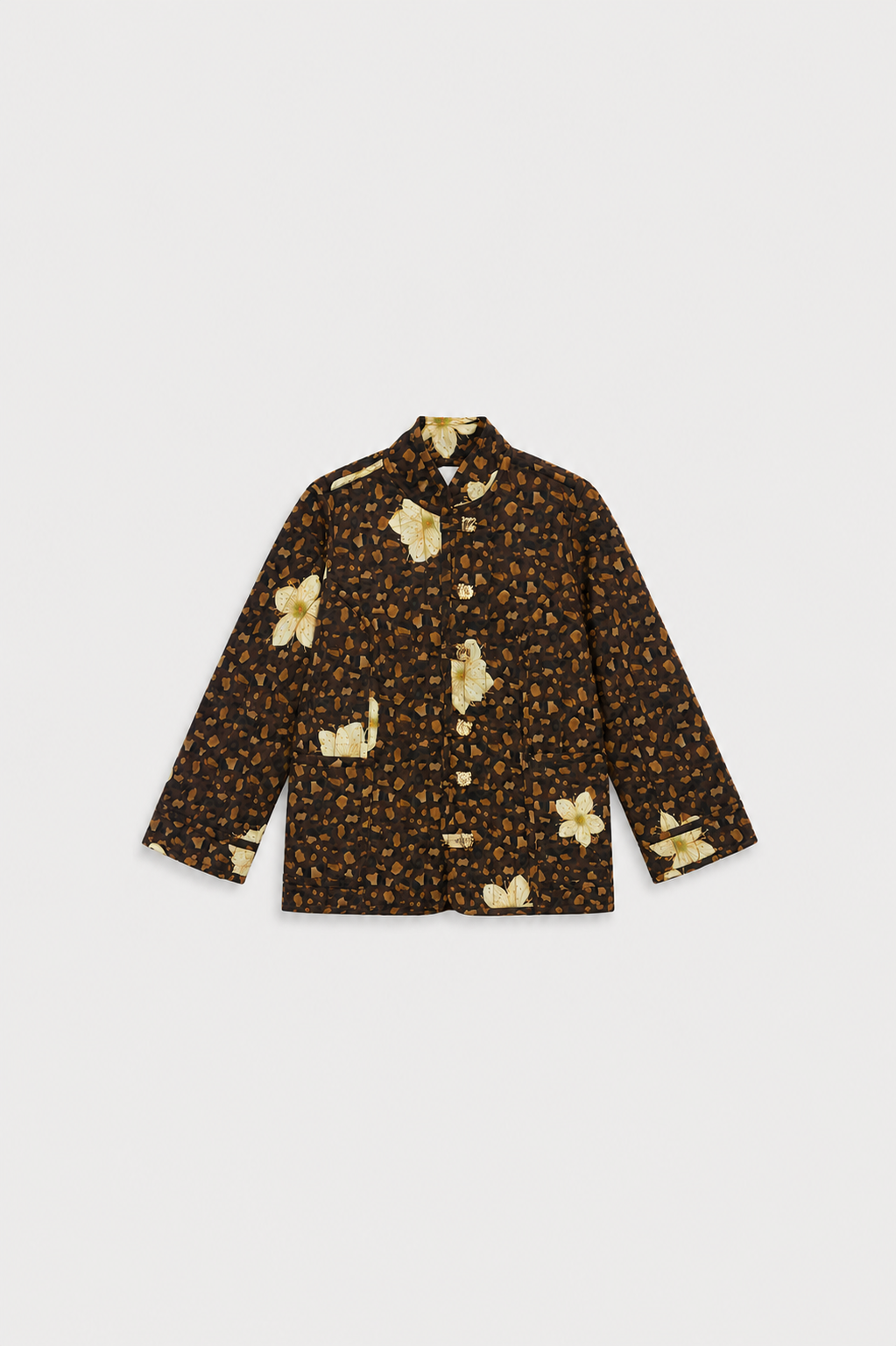 Jaqueta Matelasse - Onça Floral | Anpô