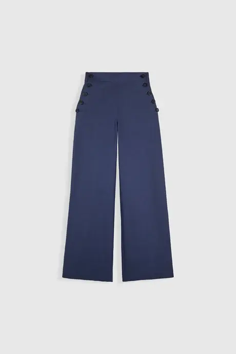 Pablo Pants - Navy | Maria De La Orden
