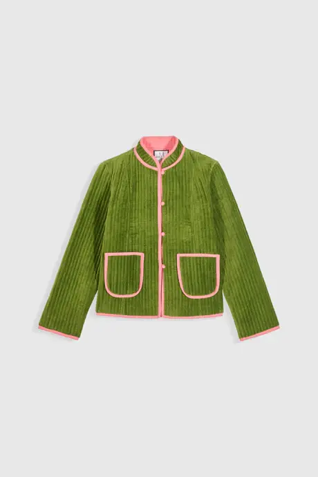 Fittonia Jacket - Pistachio | Maria De La Orden