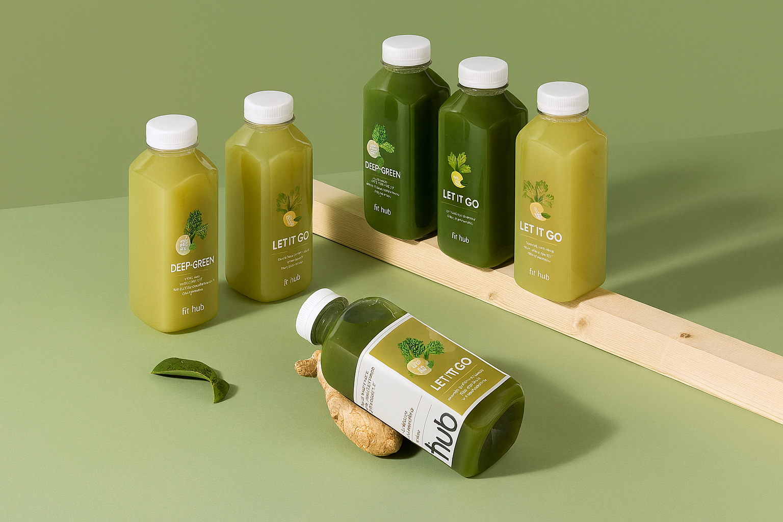 DEEP GREEN SET (6'LI)