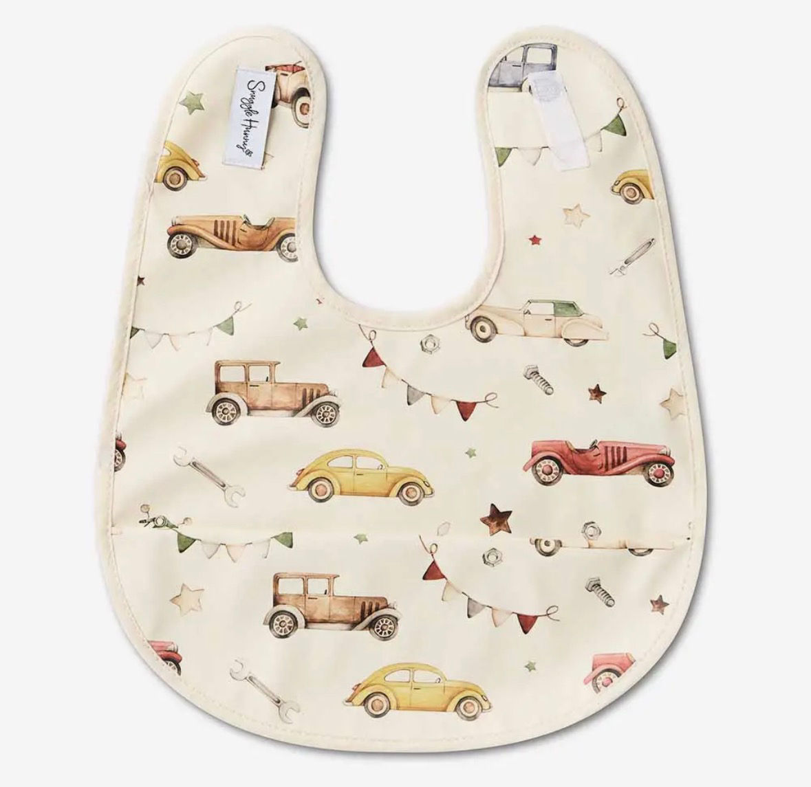 Vintage Cars Bib | Snuggle Hunny