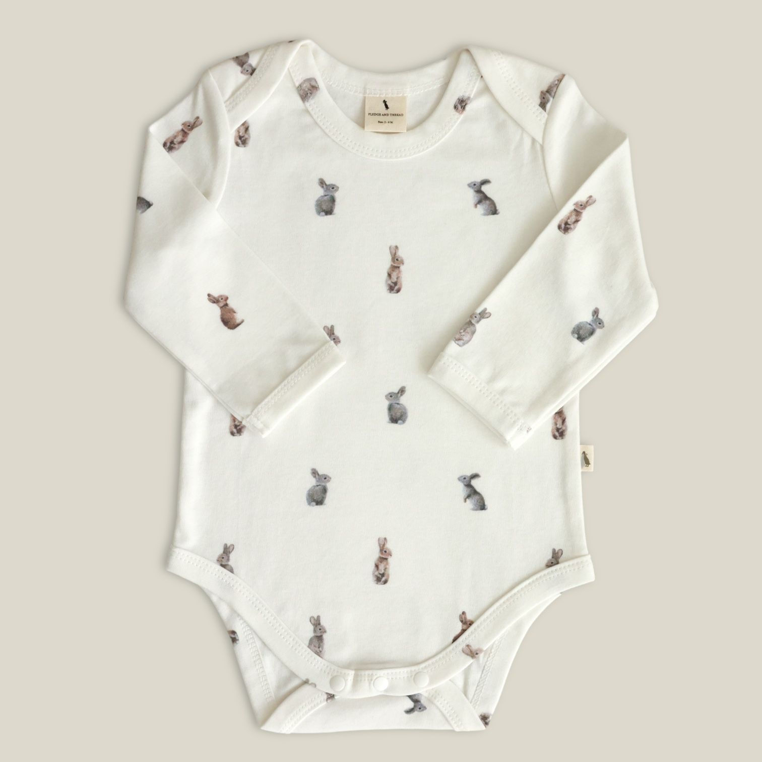 Long sleeve Bodysuit - Bunny | Fledge & Thread
